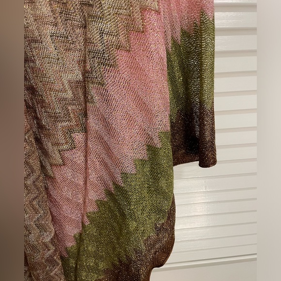 Free People Shimmer Kimono Color Sand - One Size OSFA NWT - Picture 7 of 7